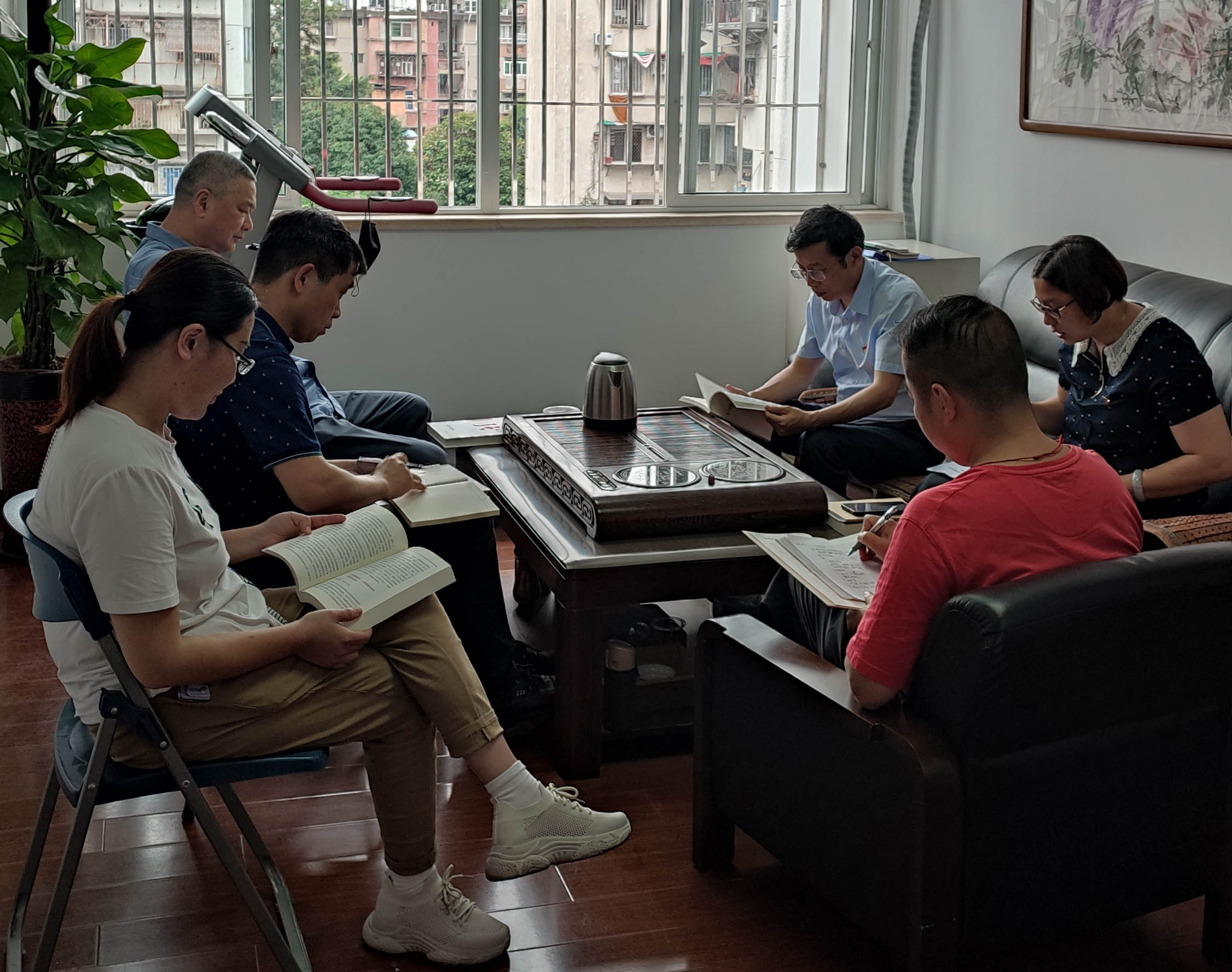 福建省对外科技交流中心举办党史学习教育专题读书班